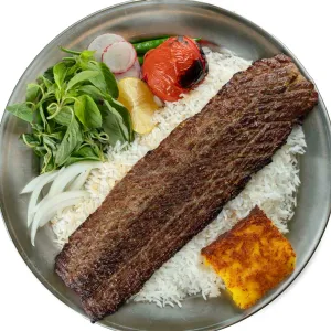 چلو کباب برگ